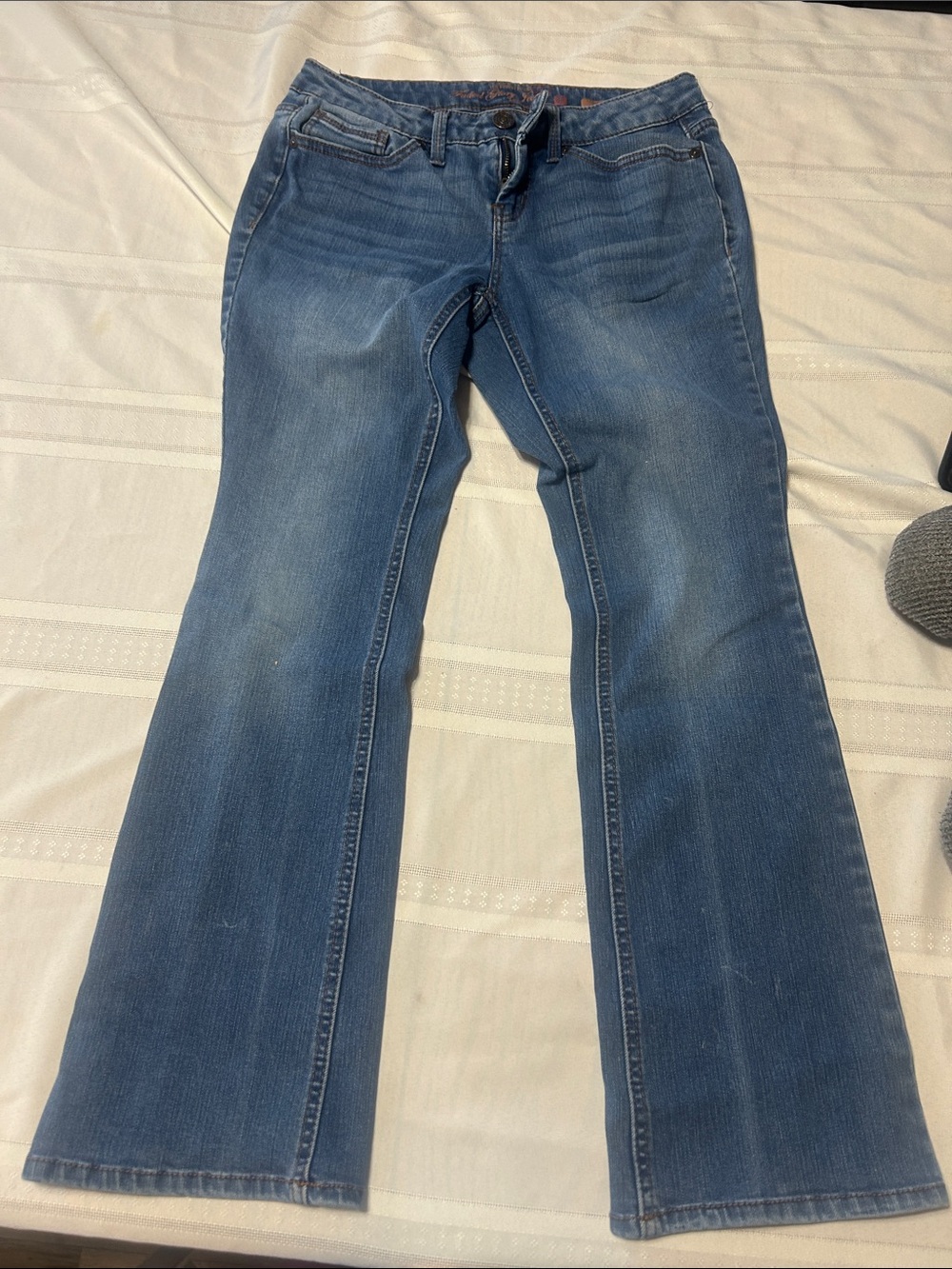 Faded Glory Medium Blue Flare Jeans